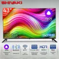 Телевизор Shivaki S43QY, 43, QLED, 4K, голосовое управление