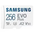 Карта памяти Samsung EVO Plus microSDXC, SD adapter, 256 ГБ (MB-MC256KA/CN)