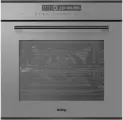 Духовой шкаф KORTING OKB 1331 GBXGr серый, мощность 2900Вт, 72л, гриль, конвекция, дисплей, 11 режимов