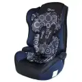 Автокресло с вкладышем 513 мони (Lux, круги) 9-36кг Stiony 1-2-3