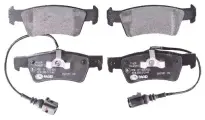 Колодки тормозные VOLKSWAGEN TOUAREG 02-10 задние с датч.