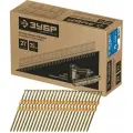 Гвозди реечные ЗУБР SN21, 75 х 3.05 мм, 2500 шт, рифленые 305392-75