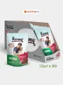 Karmy Паучи для собак мелких пород старше 1 года, с индейкой в соусе, 12 штук по 80г