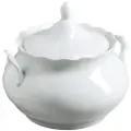 Супница Добрушский фарфоровый завод «Романс», фарфор, 3 л, белый