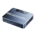 Плата видеозахвата ACASIS VC-007 Pro HDMI -> USB (4K 3840*2160@60Hz, HDR, VRR, mic/audio in, audio out, HDMI in/out, RGB, fan)