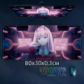 Коврик для мыши в стиле Аниме любимый во Франксе, Zero Two #009. 80x30x0.3см