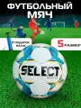 Мяч футбольный Select ROYALE размер №5 / синий + насос