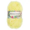 Пряжа плюшевая ARACHNA BUNNY 5 шт. по 100 г 110 м 100% микрополиэстер №95 св. желтый