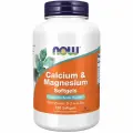 NOW Calcium Citrate Caps, Кальций + Магний + Витамин Д2, 120 растительных капсул, для зубов и костей, для мышц и нервной системы