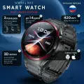 Умные часы RED Limited Edition 4 Max, космический дизайн, 3 ремешка, 2024 обновленная версия, 46mm, black