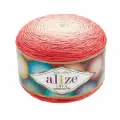Пряжа ALIZE Diva ombre batik 7381 (2 мотка по 250 гр.)