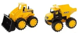 Игровой набор Hti 1415640. V15 JCB 2 машинки (самосвал и погрузчик)