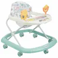Ходунки Солнышко, 7 колес, музыкальные игрушки, бирюзовый, возраст: для детей