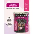 Корм для собак влажный, вкусмясина с сердцем и гречкой, 850 г х 6 шт.