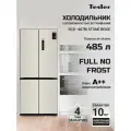 Холодильник TESLER RCD-487BI STONE BEIGE, No Frost, зона свежести, 487 л, морозильная камера снизу