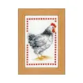 PN-0146565 Набор для вышивки крестом Vervaco Chicken 3из трех миниатюр