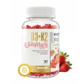 Maxler D3+K2 Gummies, 200 г, 90 шт., 1 уп., клубника