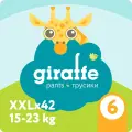 Lovular Трусики-подгузники Lovular Giraffe XXL 15-23кг 42шт