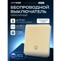Беспроводной сенсорный выключатель HiTE PRO SN-R1 (цвет Бежевый, радиовыключатель Хайт Про)
