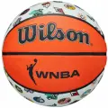 Мяч баскетбольный Wilson Wnba All Team Wtb46001x, размер 6, оранжевый/белый
