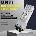 ONTi ONT-C321TA-L1SS/ONT-C321TB-L1SS оптоволоконный модуль 10G BIDI SM SC WDM SFP+ 1270/1330нм
