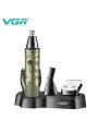 Триммер 4в1 VGR V-621, для тела, носа, ушей, бровей, на подставке