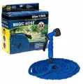 Шланг для полива Magic Hose, латекс, с распылителем, длина 45 м, синий BM
