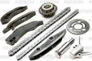 Комплект цепи ГРМ (Цепь-2, Нат-2, Усп-4, Шест-2) BMW 3.0D (M57, N57) 08- PATRON арт. PTCK190