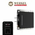 Умный сенсорный выключатель одноклавишный Werkel W4513008 черный Умный дом