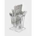 Набор столовых приборов на подставке 24 предмета Водопад