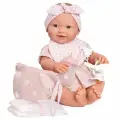 Кукла-пупс реборн интерактивная виниловая Antonio Juan 50393 Мия Мария, 42 см, пьет-писает, закрывает глаза, с подгузником, бутылочкой и косметичкой