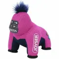 Игрушка JOYSER Mightus Горилла с пищалкой, розовая для собак (M/L/27 см)
