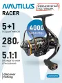 Катушка спиннинговая Nautilus Racer 4000