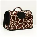Сумка - переноска для животных Жираф, размер S, 37,5 х 17 х 22 см