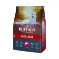 MR.BUFFALO HAIR & SKIN CARE 2 кг сухой корм для собак средних и крупных пород лосось 3 шт