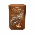 Шоколадные конфеты Lindt Lindor (Линдор) из молочного шоколада с нежной тающей начинкой пралине и фундука, 200г