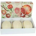 Подарочный набор мыла La Florentina Гранат, для женщин, 3 шт. по 150 г