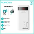 Внешний аккумулятор ROMOSS Sense 6PS PRO, 20000 мАч, 30 Вт ROMOSS Sense 6PS PRO 20000 мАч Power Bank 30 Вт Быстрая зарядка Портативное зарядное устройство Romoss Внешняя батарея для iphone Xiaomi 13 HUAWEI