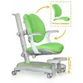 Детское кресло ErgoKids(Mealux) Ortoback Duo Plus Green (арт. Y-510 KZ Plus)