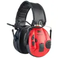 Активные наушники 3M Peltor SportTac Shooting, чёрный/красный
