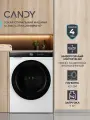 Узкая стиральная машина Candy Ultimo C37W4 27MBBW-07, 7кг, 13программ, инверторный двигатель, серая