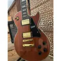 Комплект 7в1 Gibs LЕS Paul Custom Style Серии Gold Premium Электрогитара из Красного дерева