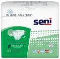 Подгузники для взрослых Seni Super Trio M 75-110 см ,10 шт, 1 уп.