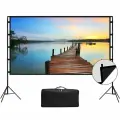 VEIDADZ 100экран для проектора без складок черный фон штатив