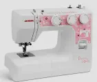 Швейная машина Janome Dresscode, вертикальный челнок, 25 швейных операций.