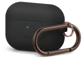 Чехол Elago для AirPods Pro Silicone Hang case Black