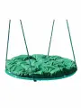 Качели гнездо 0,6 м, без оплётки, зелёная подушка