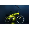 Велосипед EVERBEST 20 902 Жёлтый суперскладной, колеса 20 дюймов под рост 135-165 см.