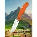 Нож складной туристический Ontario Rat из стали AUS 8 оранжевый для выполнения бытовых задач