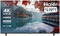 Телевизор Haier 50 LED H1 50, 4K UHD, Smart TV, WiFi, HDR 10, черный